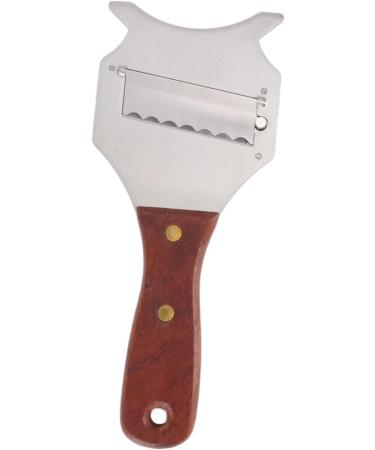 Premium Adjustable Stainless Steel Truffle Plane - Wooden Handle Cheese Disc & Chocolate Razor - Kitchen Hand Tool - Buy Online on GoSupps.com