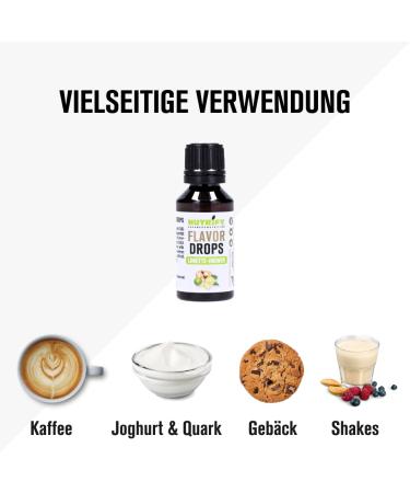 Nutrify Lime-Ginger Flavor Drops 30ml | Sugar-Free Calorie-Free Vegan Aroma Enhancer for Food & Drinks - Buy Online on GoSupps.com