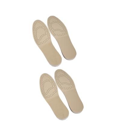FRCOLOR 2 Pairs Shoe Lift Height Increase Shoe Insert Height Increase Shoe Pads Heel Lift Insert Height Increase Insole Invisible Heel Lift Insole Shoes Accessories