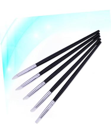 FRCOLOR Nail Shaping Pen nail art dotting nail art painting nail polish carving nail sculpture carving brush rubber tip nail nail art acrylic nail drawing Clay Pottery Clay Sculpting Tools - Buy Online on GoSupps.com