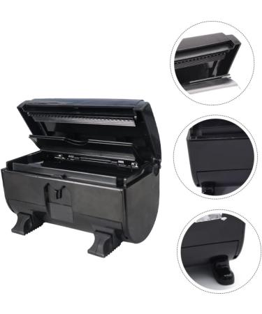 2 Pcs Tin Foil Hairdressing Barbershop Tinfoil Automatic Tin Foil Cutting Machine Foil Fold Film Nail Abs Environmental Protection Material Blackx2pcs 17x9cmx2pcs - Buy Online on GoSupps.com