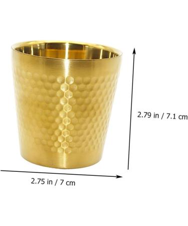 Beaupretty 6-Pack Razor Shell Cup Stainless Steel Shaving Soap Bowl | Durable Foam Cup for Smooth Shaving Experience - Ideal for Men - Buy Online on GoSupps.com