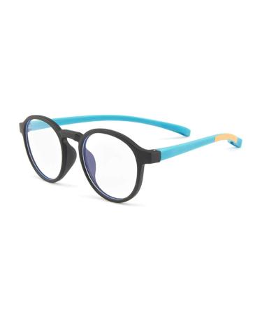 Young girls anti blue light anti -slip glasses anti uv tr90 glasses frame (glasses without degrees) protect the child's eye glasses color 1