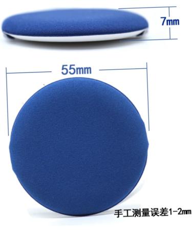 Ipetboom Bluevalentine Ligth Blue Airsodt Blush Make up for Face Blueberies Non-latex for Makeup Blueh Non Latex Face Powder Sponge Powder Puff Facial Puff Major Makeup Puff - Buy Online on GoSupps.com