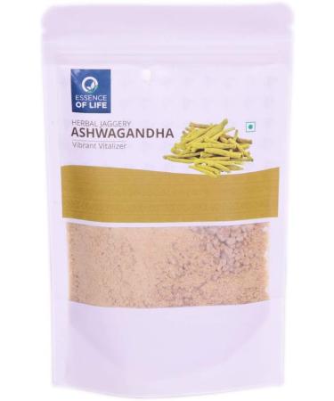 Essence of Life Herbal Jaggery with Ashwagandha 100gm - Buy Online on GoSupps.com