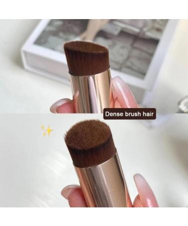 Female Makeup Brush Professional Makeup Brushes Concealer Powder Foundation Head Flat B Brush Make I9T0 Liquid Cosmetics Up Face Black 1pcs - Buy Online on GoSupps.com