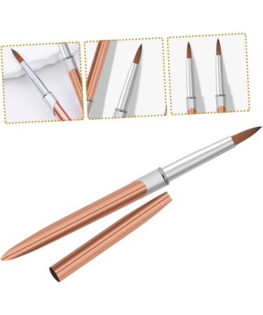 Healeved Metal Rod Nail Art Pen Nail Art Liner Nail Art Pens Nail Art Brush Manicure Liner Brush Nail Brushes for Nail Art Nail Drawing Pens Striping Stripe Aluminum Manicure Tools 17.40X1.00X1.00CM As Shown - Buy Online on GoSupps.com