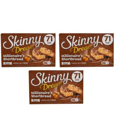 Skinny Dream Millionaires Shortbread x3 Packs and Kitchenfella Top 10 Treats Guide - Buy Online on GoSupps.com