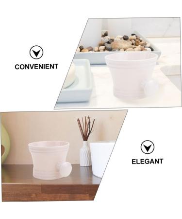 Fomiyes 2-Piece Ceramic Makeup & Shaving Bowl Set - Skin Care & Wet Shaving Tools - International Shipping Available - Buy Online on GoSupps.com