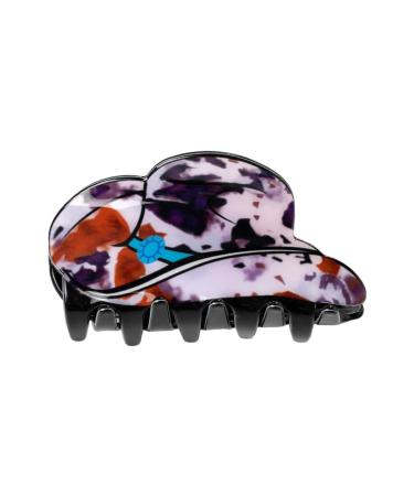 Limtula Delicate Cowboy Hat Shape Hair Claw for Woman Girls Hair Clip for Long Hair Nonslip Hair Clip Delicate Travel Hair Clip B17411