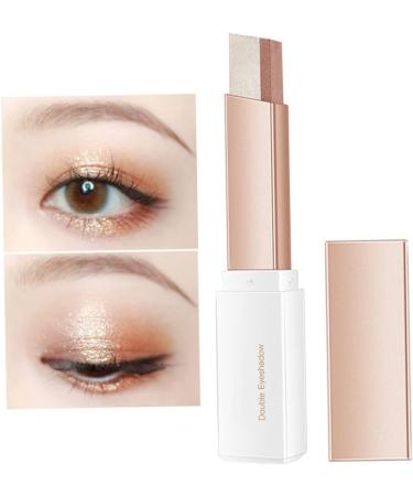 B ton de fard paupi res double couleur 2 en 1 fard paupi res d grad scintillant maquillage pour les yeux 2 5 g (Style6) 6# - Buy Online on GoSupps.com