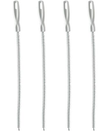 CHENZILIN 4Pcs Flexible Drain Brush Straw Cleaner Brush Pipe Cleaner Brush Nylon Tube Cleaning Brush for Kitchen Sink Plumbing - Buy Online on GoSupps.com