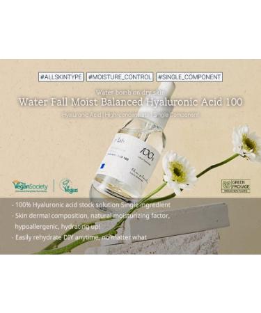 The Plant Base Waterfall Moist Balanced Hyaluronic Acid Ampoule 30ml | Korean Skincare | Paraben-Free Moisturizer | Rich Hydration for All Skin Types - Buy Online on GoSupps.com