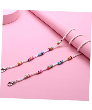 KOMBIUDA 2pcs Anti-Drop Chain Shot Glasses Suspenders | Custom Folk Design for Kids | Durable Polymer Clay - Buy Online on GoSupps.com