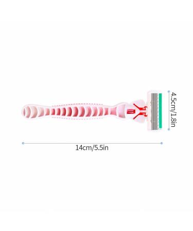 Manueller Hair Scraper for Women | 6-Layer Universal Razor for Armpits & Leg Hair - TRS376 (Blue) - Buy Online on GoSupps.com