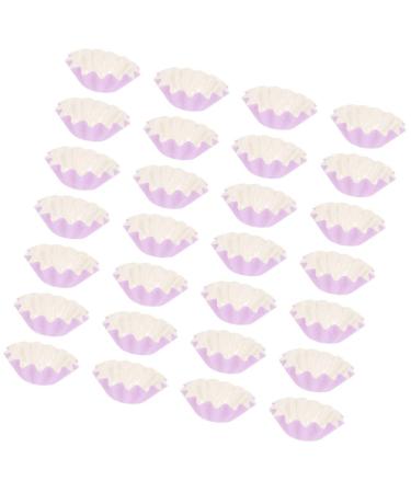 Kisangel Wachtablett 100 pieces - -inserts Returned run -down candlestick inserts electrical wax warmers with fragrance wax (purple)