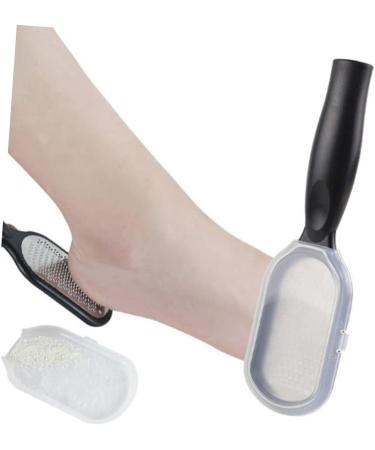 Mikinona Lot De 2 Grattoirs Exfoliants Pour Les Pieds Avec Housse Pour liminer Les Peaux Dures Pour Hommes Et Femmes - Buy Online on GoSupps.com