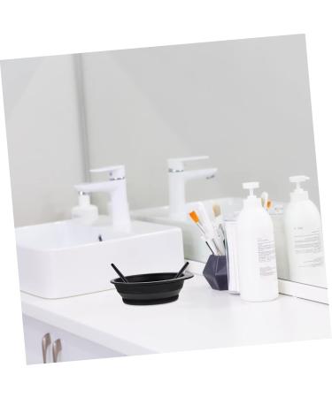 FRCOLOR Makeup Brush Washer Cleaner - Silicone Tool & Folding Bowl for Easy Cleaning | Essential Makeup Brush Cleaning Mat - Buy Online on GoSupps.com