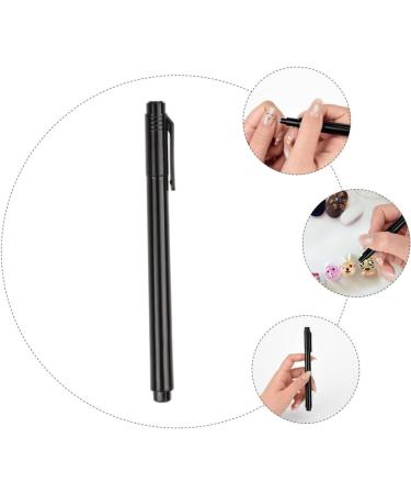 1pc Nail Art Pen Drawing Line Pen Nail Tools Painting Black Pen Marking Pen Fine Tip Nail Pen Pen Nails Thin Line Painting Pen Manicure Plastic - Buy Online on GoSupps.com