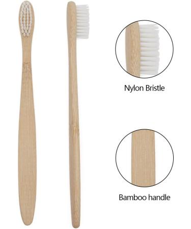 Eco-Friendly Bamboo Toothbrush - Dark Soft Bristles with Activated Carbon | Sustainable Proco-Wood Design - Buy Online on GoSupps.com