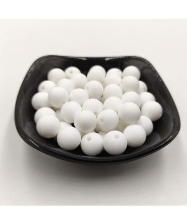 100pcs 9mm Silicone Round Loose Ball Pearl DIY Mom Necklace Accessories Chewing Ball - Buy Online on GoSupps.com