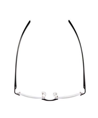 Randlos bifocal reading glasses blue light blocking computer glasses for unisex women men near and far titanium alloy uv-anti-eye fatigue enlargement flexoring blue light filter presbyopia readers 3.50 x