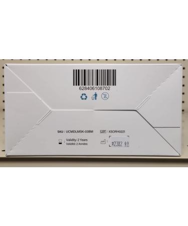 United Canada - ASTM Level 3 Disposable Medical Mask - Made in Canada L3 Face Mask | Masques M dicaux Jetable (50 PCS) (Pack of 8) - Buy Online on GoSupps.com