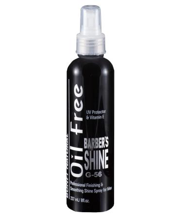 Pack of 3 Wet N Wavy Bonfi Oil Free Barbers Shine G-56 8oz spray