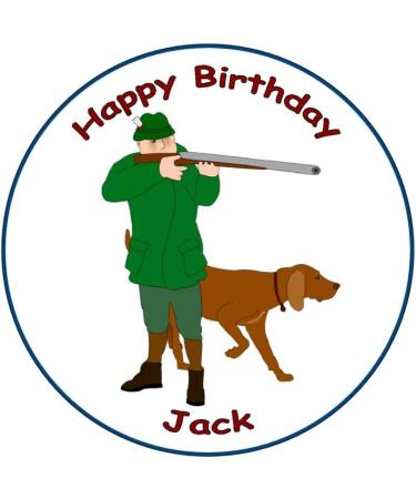 GAME HUNTER SHOOTING 7.5 PREMIUM Edible ICING Cake Topper DECORATION D1 - Buy Online on GoSupps.com