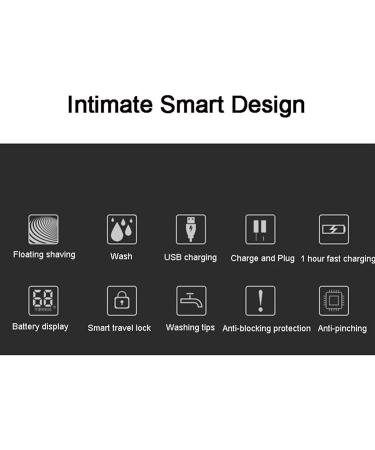 Buy Rechargeable Electric Razor | Mens Electric Shaver with Pop Up Beard Trimmer - International Shipping Available - Buy Online on GoSupps.com