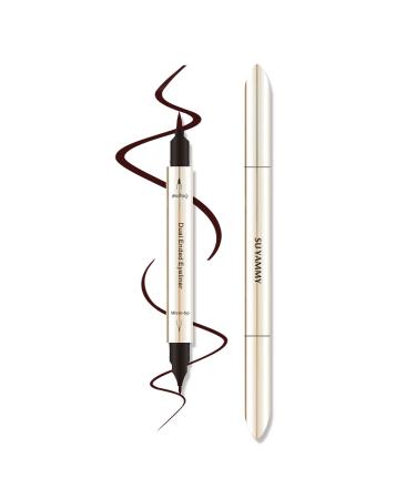 SU YAMMY Dark Brown Liquid Eyeliner - Waterproof & Smudge Proof - Buy Online on GoSupps.com