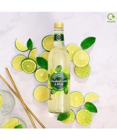 Robinsons Crushed Lime & Mint Fruit Cordial 500ml - Buy Online on GoSupps.com
