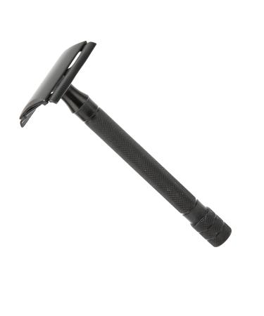 Premium Men's Double Edge Razor with Comfortable Handle - Metal Shaver & Cleaning Brush for Smooth Shaving - International Shipping Available - Buy Online on GoSupps.com