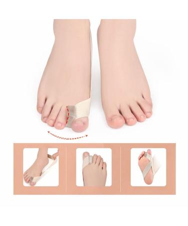 Hhseyewell Single Side Pull Bunion Orthosis Day/Night Wearable Shoe - Toe Separator Tension Band Cloth Eliminator, 0.56 oz - Buy Online on GoSupps.com
