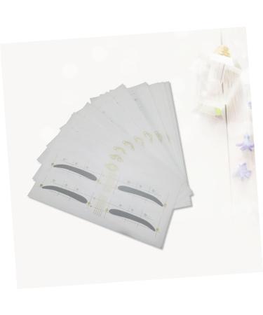 FOMIYES 24 Pcs 48 Eyebrow Shaping Stencils Eyebrow Shaping Template Eyebrow Template Eyebrow Stickers - Buy Online on GoSupps.com