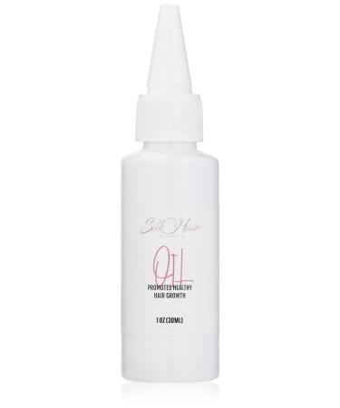 Silk Hair by Andrea D. Hair Oil With Argan Oil For Damaged And Frizzy Hair Promotes Healthy Hair Growth  1OZ