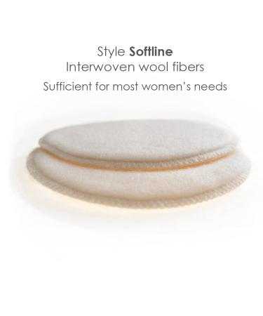 LANACare Organic Nursing Pads - Reusable Breast Pads, Softline Style, Small Size - Buy Online on GoSupps.com