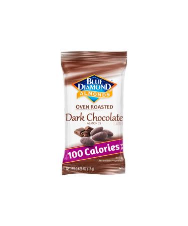 Blue Diamond Almonds Dark Chocolate Snack Nuts â€“ 100 Calorie Packs, 32 Count - Buy Online on GoSupps.com