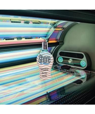 Snooki SHORE TO PLEASE Tanning Bed Lotion - Indoor/Outdoor Tan White DHA Bronzer & Odor Eliminators | 12 oz - Buy Online on GoSupps.com