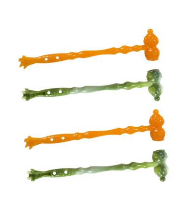 Coheali Tool Neck massage device 4PCs Calabash Pumpkin Form Massage Handheld Massagers H Mmer Back scratch Massage (different) multifunctional tool multi-purpose tools