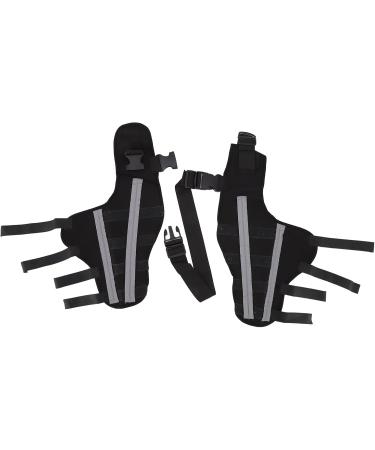 Pet Knee Joint Wrap Reflective Soft Material Inflammation Reduction Stable Dog Hind Leg Support Brace for Knee Dislocation L - Buy Online on GoSupps.com