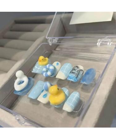 Limtula Silicone Nail Art Molds Cartoon Cute Animal Duck Pattern 3d Nail Carving Mold Resin Casting Molds for Women Girls - Buy Online on GoSupps.com