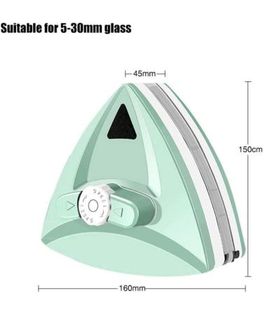Magnetic Window Cleaner Window Glass Cleaning Brush for High-Rise Glass Windows - Buy Online on GoSupps.com
