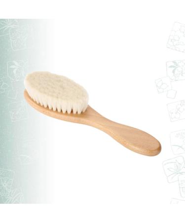 Buy NOLITOY Mustache Brush & Beard Straightening Comb - Wooden Facial Cleansing Brush for Men | Anti-static 15x4x2 CM - Buy Online on GoSupps.com