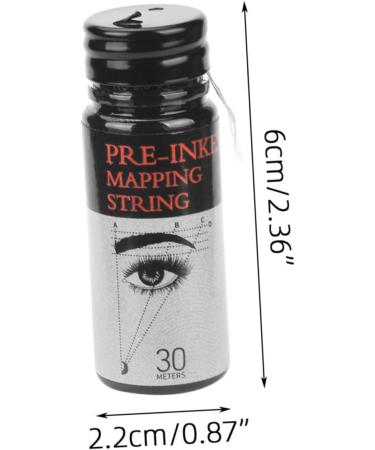 NOLITOY Eyebrow Ink Black Line Eyebrow Drawing Line Tool Eyebrow Mark Ruler Eyebrow Trimming - Buy Online on GoSupps.com