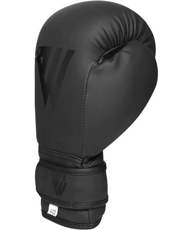Buy WFX Children's Boxing Gloves - 4oz Junior MMA & Kickboxing Gear for Ages 2-4 | Matt Black Perfect Gift for Young Girls - Buy Online on GoSupps.com