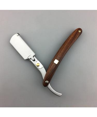 Beaupretty 2-in-1 Interchangeable Blade Razor - Folding Rapid Shaver for Men - Premium Wooden Design - Buy Online on GoSupps.com
