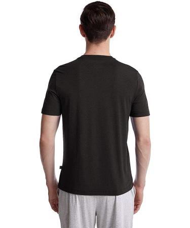 Men's Bamboo Cool Solid Short Sleeve V-Neck T-Shirt 2-Pack Black XL - Buy Online on GoSupps.com