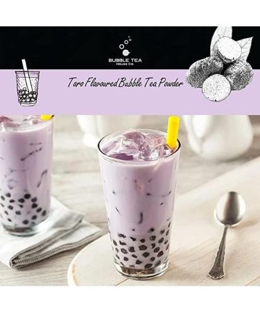 Taro Tea Powder for Bubble Tea 1000 Grams - Taro Powder Makes 35 Servings- Premium Taro Milk Tea Ingredients - Gluten Free Lactose Free - Buy Online on GoSupps.com