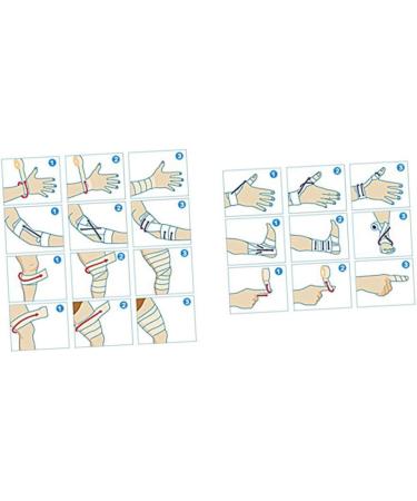 FRCOLOR Elastic Cohesive Colored Tape | Breathable Self-Adhesive Medical Gauze Tape | First Aid Protective Gear | Green Medium - Buy Online on GoSupps.com